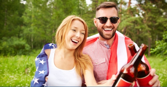 4th of July drinking